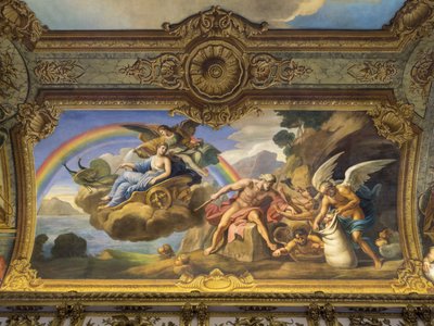 Air Allegory Representing Eole and Juno (detail) by Unknown